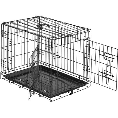 Jaula para perros-caja con rejillas - 60 x 44 x 51 cm