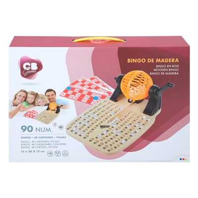 Bingo discount de madera