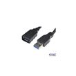 Cable USB 3.0, tipo A/M-A/H, negro, 3m Nanocable