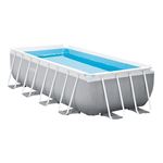 Piscina elevada rectangular Prism Frame Intex 400x200x100 cm con depuradora