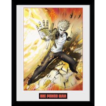 Fotografía enmarcada One Punch Man Genos 30x40 cm