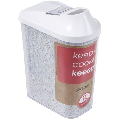 Dispensador De Cereales Keeeper Paola 11 X 6,5 X 19cm