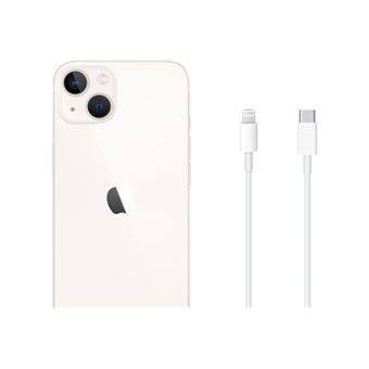 Apple iPhone 13 128GB Starlight - Teléfono móvil libre - Los