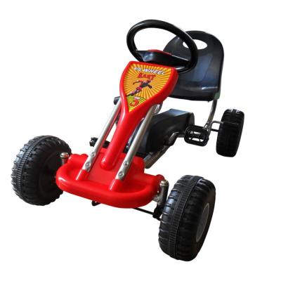 Coche Go Kart Con Pedales VidaXL Rojo