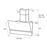 TURBOAIR KITTY WH / A / 60 - Campana de pared vertical-Evacuación / reciclaje-613m3 aire / h max-67dB max-3 velocidades-L 60cm-Blanco_2