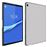 Carcasa protectora Lenovo Tab M10 Plus de Silicona Flexible Blanco_0
