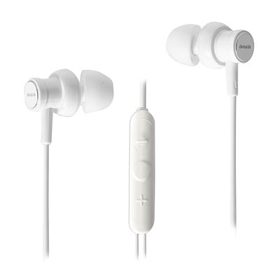 Auriculares Aiwa Diamond Estm-500wt Color Blanco, In-ear, Hi-res Audio