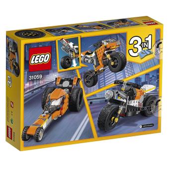 revista Absay Excavación Lego 31059 Creator - Gran moto callejera, Lego, Los mejores precios | Fnac