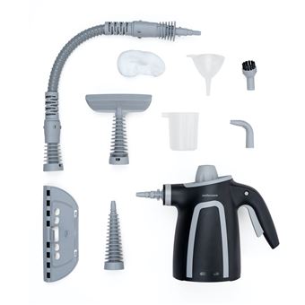 Limpiadora de vapor FUSH! Mellerware Negro - Aspirador y limpiadores