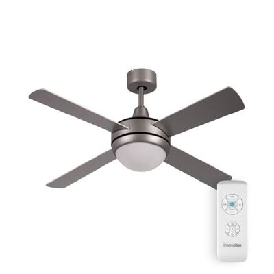 Ventilador De Techo Con Aspas Inox 132 Cm Universalblue Siroco 3052 Inox