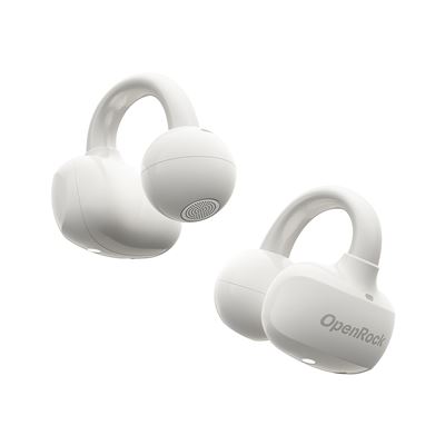 Auriculares OpenRock E deportivos inalámbricos Bluetooth para uso activo y resistencia IPX4 blancos - Imagen 2