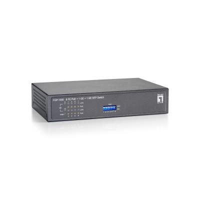 Switch PoE Level One 10 puertos 1G SFP 120W - Imagen 2