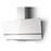 TURBOAIR KITTY WH / A / 90 Campana vertical montada en la pared-Residuos / Reciclaje-613m3 Aire / h Max-67dB Max-3 Speed-L 90cm-Blanco_0