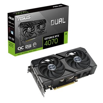 Tarjeta gráfica Asus Dual GeForce RTX 4070 EVO OC Edition 12GB GDDR6 - 1