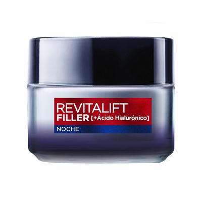 Crema Facial Rellenadora De Noche Antiedad L'oreal Paris Revitalift Filler 50ml