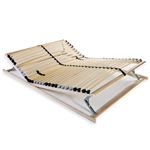 Somiers De Listones vidaxl 28 7 zonas compatible con 100x200 cm