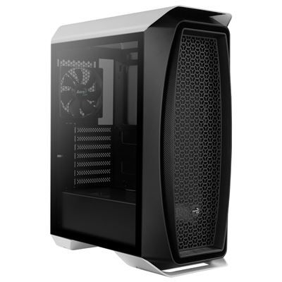 Caja Gaming ATX Aerocool AEROONE, Ventilador 120mm, Ventana Lateral, Blanco