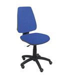 Silla de oficina ergonómica Piqueras y Crespo Modelo 14CP, tejido azul marino