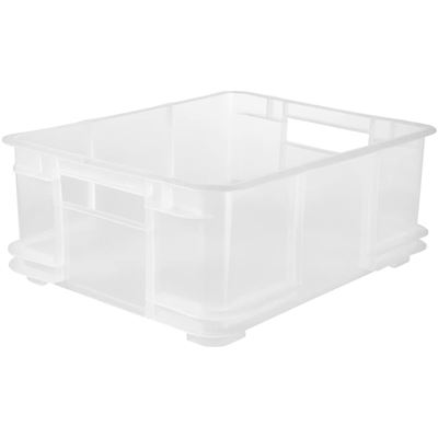 Caja De Almacenaje Keeeper Bruno Transparente 43x35x17,5cm 20l