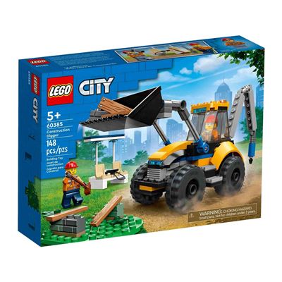 Lego 60385 City - Excavadora De Obra