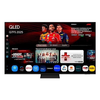 Tv Qled 55" Samsung Tq55q7f5auxxc Negro G