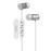 Auricular imantado bluetooth Avenzo (AV631PT) plata_0