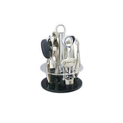 Set Accesorios Cocina Arcos 5 Pzas Plateado