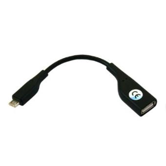 Cable mini usb OTG cuadrado para usar memorias discos duros - 1