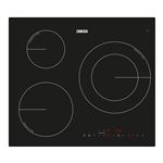 Placa de inducción Zanussi ZM6233IOK 3 Zonas 60cm 8800W Negro