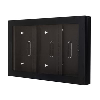 Carcasa De Pared Con Cristal Kimex Para Pantallas 43"" , Para Interior