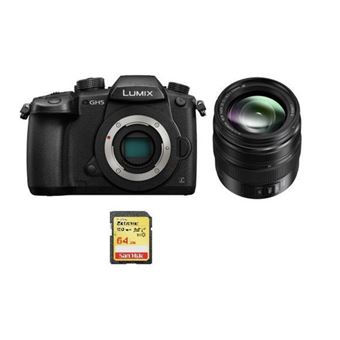 Panasonic DMC-GH5 Negro + 12-35mm F2.8 II ASPH O.I.S Negro (HHSA12035) + SD 64Go