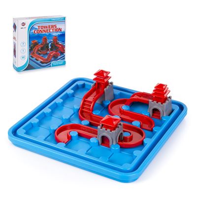 Desafío Palace Connect Dam Juego Mesa De Habilidad 1 Jugador. 80 Desafíos 5 Niveles Dificultad. Multicolor