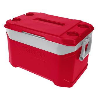 Nevera Camping Igloo Latitude Roller Roja 47L - 49884