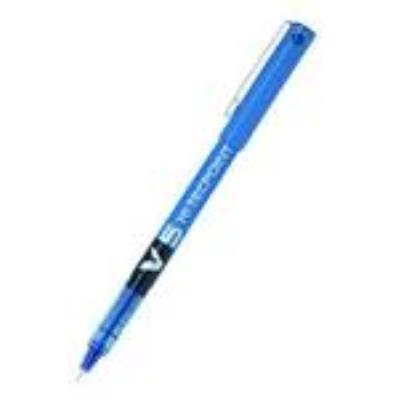 Pilot V5 Caja 12 Rotuladores Tinta Líquida Azul - Imagen 2