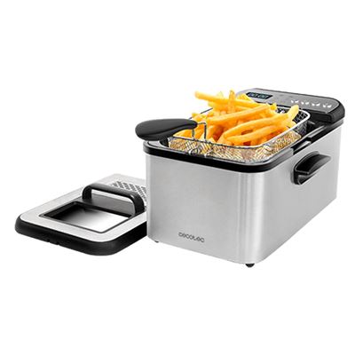 Freidora Cecotec Cleanfry Luxury 3000 3,2l Acero