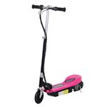 Patinete eléctrico para niño HOMCOM rosa 78x37x99cm