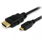 Cable nc Micro HDMI V1.4 (Alta Velocidad / Hec). A/M-D/M. 0.8 M