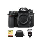 Nikon D7500 Body + SD 64Go + Bolsa + SB700 Speedlight Negro