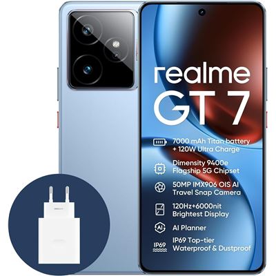 Realme Gt 7 12gb/512gb 5g 6,78" Azul