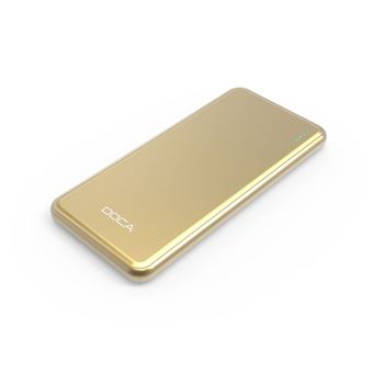 Batería externa portátil de 5000 mAh D606, Rosa - 1