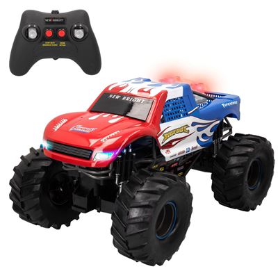 Coche teledirigido 4x4 niños 8 años escala 1:10 monster truck new bright