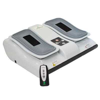 Masajeador Por Vibración Vibromoving Trébol Advance Con Shiatsu Blanco