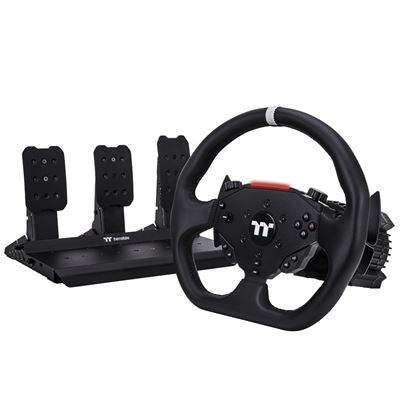 Volante Y Pedales Thermaltake G6 Direct Drive Racing Wheel Con Pedales Thermaltake
