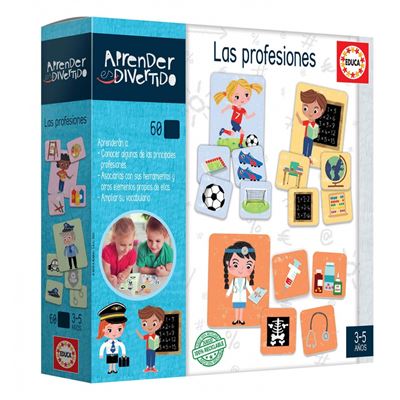 Juego Educa aprender es diver Profesiones