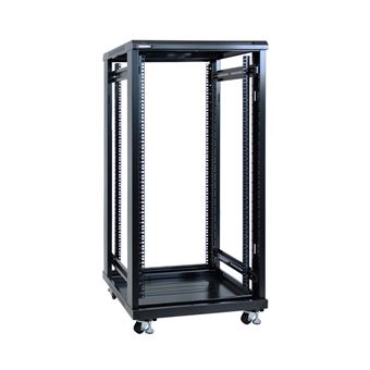 Rack de suelo de marco abierto 19"" Kimex 112-6624K2 - 600x600mm - 24U - 1