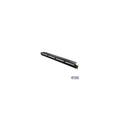 Nanocable Negro Panel Parcheo 24P Cat.6 Utp 19 1U Dual Idc, - Imagen 4