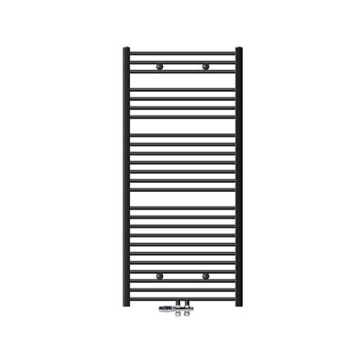 Radiador De Toallas Ecd Germany 150x75 Cm Negro