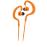 Auriculares Genius Hs-m270 - (3.5 mm (1/8 ""), Intraaural, 20 - 20000 hz, 100 - 8000 hz, Naranja, Binaurale)_0