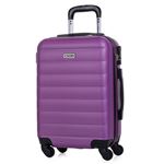 Maleta de viaje trolley 50 cm cabina Itaca 71200 morado