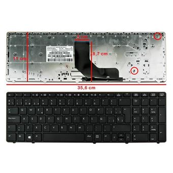 Teclado para Portátil HP ELITEBOOK 8560P Probook 6560B 6565B 6570B 6575B Series - 1
